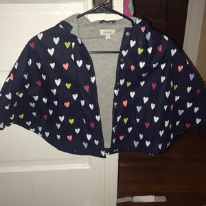 poncho raincoat for girls size 3T